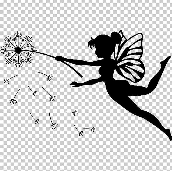 Silhouette Fairy Tinker Bell PNG, Clipart, Animals, Art, Ballet Dancer, Black, Black And White Free PNG Download