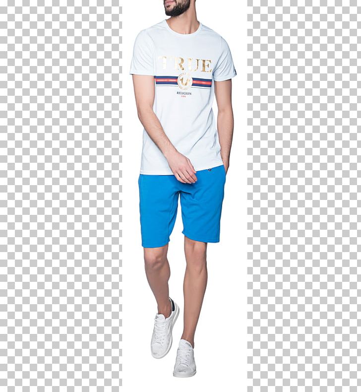 T-shirt Shoulder Sleeve Shorts Pants PNG, Clipart, Blue, Clothing, Cobalt Blue, Electric Blue, Joint Free PNG Download