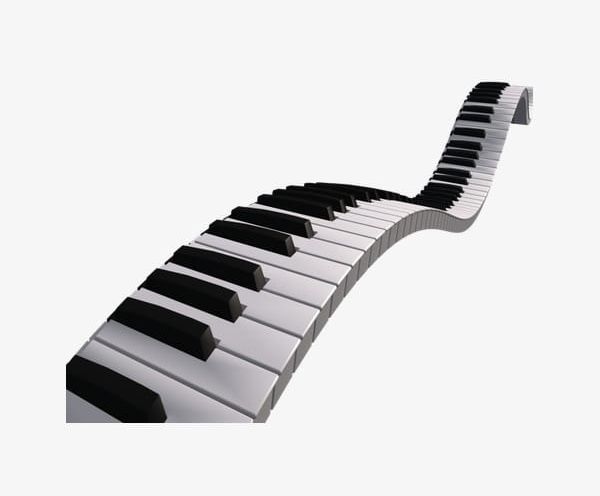 Abstract Piano PNG, Clipart, Abstract Clipart, Bending, Instruments, Keyboard, Musical Free PNG Download