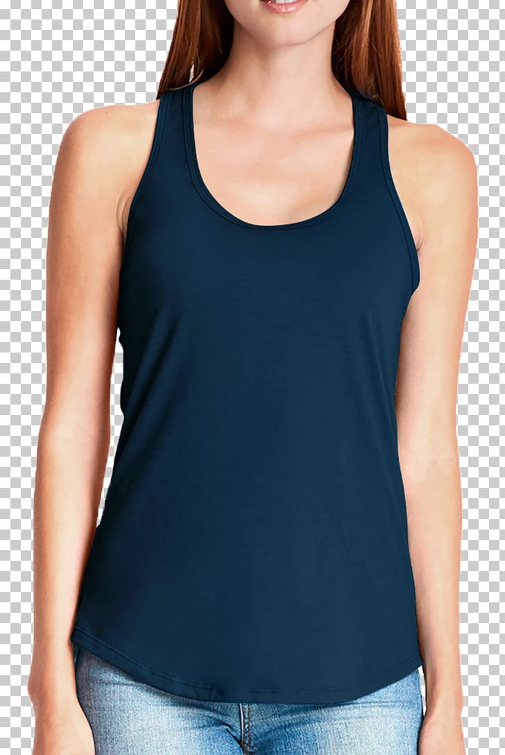 Sleeveless Shirt Woman Tanktop PNG, Clipart, Active Tank, Active Undergarment, Camisole, Clothing, Cobalt Blue Free PNG Download