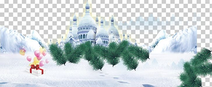 Winter Poster Graphic Design PNG, Clipart, Castle, Christmas, Christmas Decoration, Christmas Frame, Christmas Lights Free PNG Download