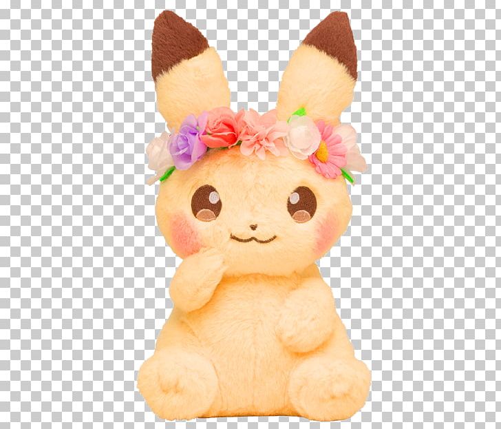Pikachu Pokémon Quest Eevee Stuffed Animals & Cuddly Toys PNG, Clipart, Baby Toys, Crown Flower, Doll, Easter, Easter Bunny Free PNG Download