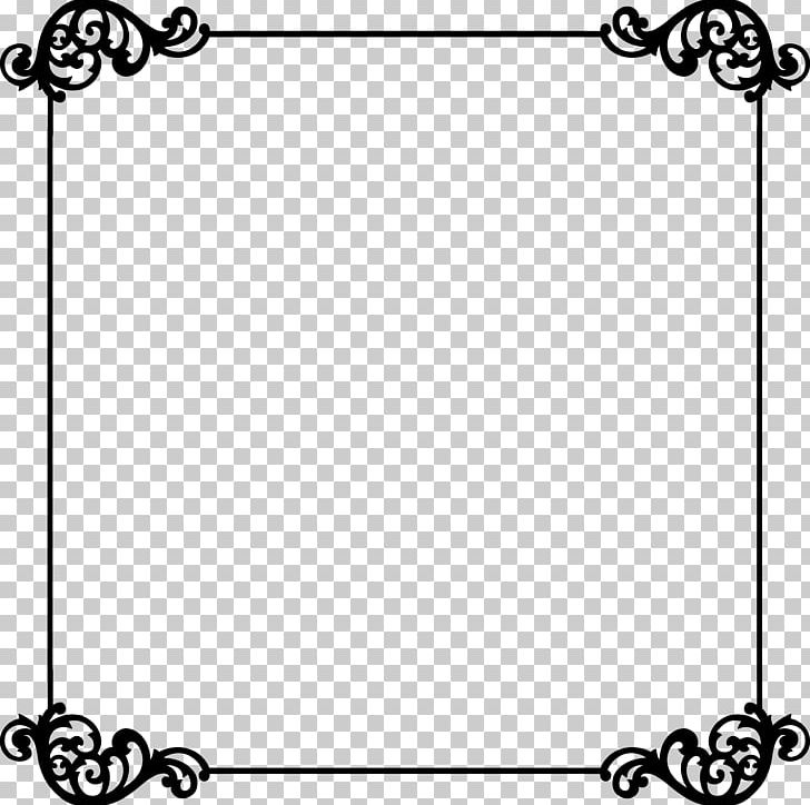 wedding border black and white clipart dog