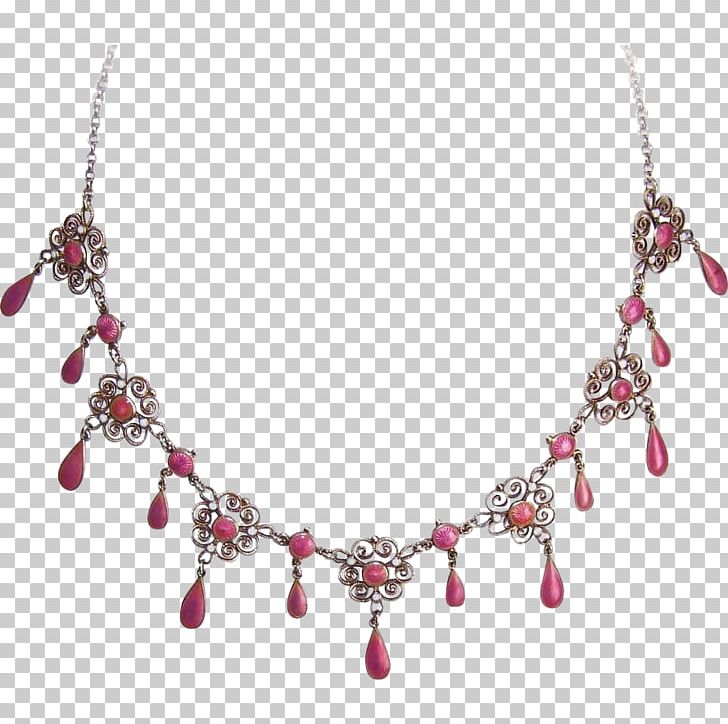 Necklace Jewellery Brooch Vitreous Enamel Silver PNG, Clipart, Bead, Body Jewelry, Brooch, Carnelian, Charms Pendants Free PNG Download