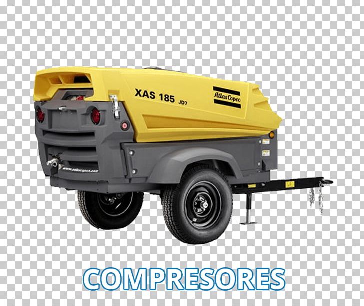 Compressor Pneumatic Tool Heavy Machinery Atlas Copco Augers PNG, Clipart, Atlas Copco, Augers, Automotive Exterior, Backhoe, Brand Free PNG Download