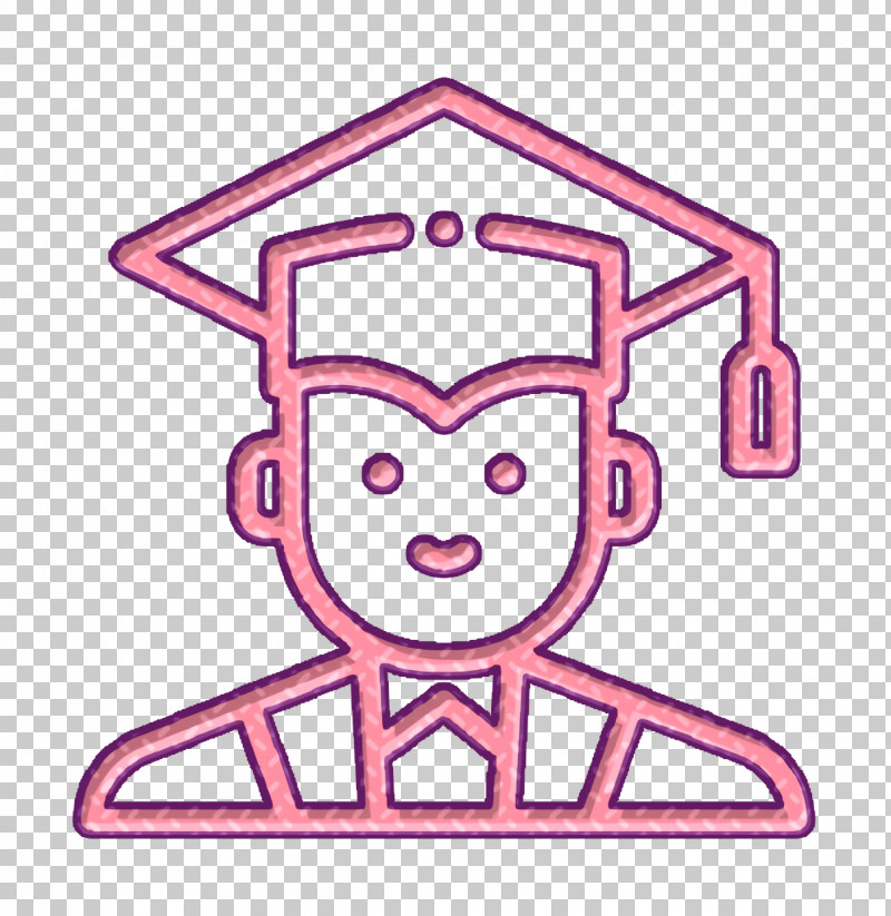 Graduated Icon Student Icon Academy Icon PNG, Clipart, Academy Icon, Cartoon, Geometry, Headgear, Line Free PNG Download