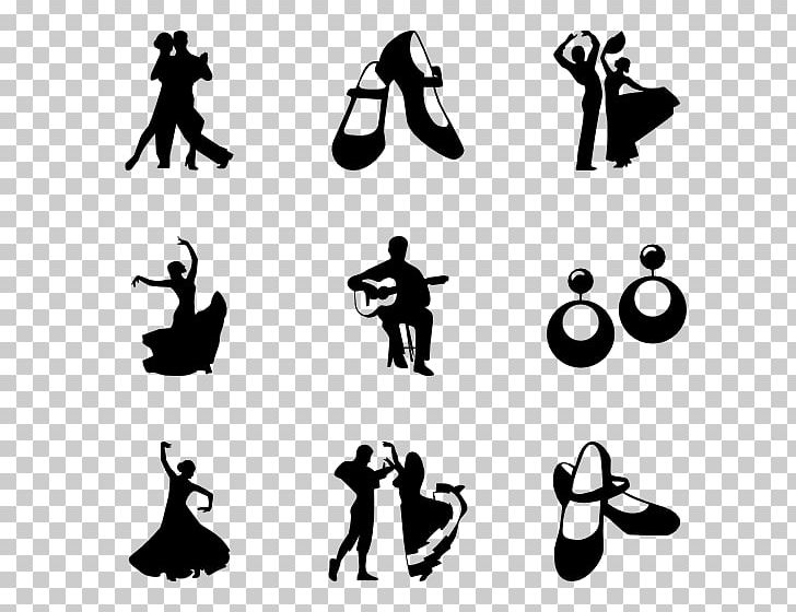 Dance Flamenco Computer Icons PNG, Clipart, Arm, Art, Ballroom Dance, Black, Black And White Free PNG Download