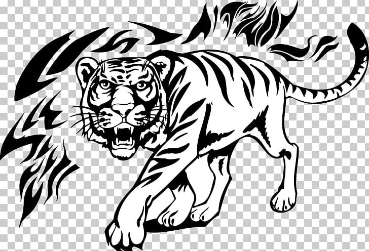 Tiger Lion Tattoo Decal PNG, Clipart, Animals, Art, Big Cats, Black, Carnivoran Free PNG Download