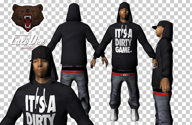 Hoodie T-shirt Norteños Grand Theft Auto: San Andreas Pirus PNG, Clipart, Black, Black M, Bloods, Brand, Clothing Free PNG Download