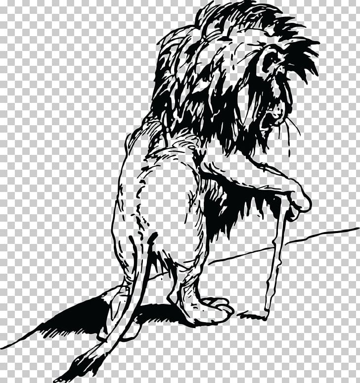 Lion Drawing Zoo Feces PNG, Clipart, Animals, Art, Artwork, Beak, Bird Free PNG Download