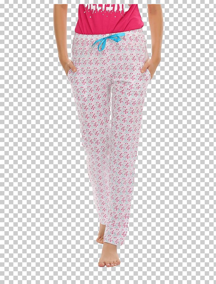 Pajamas Polka Dot Waist Leggings Pink M PNG, Clipart, Abdomen, Clothing, Leggings, Miscellaneous, Nightwear Free PNG Download