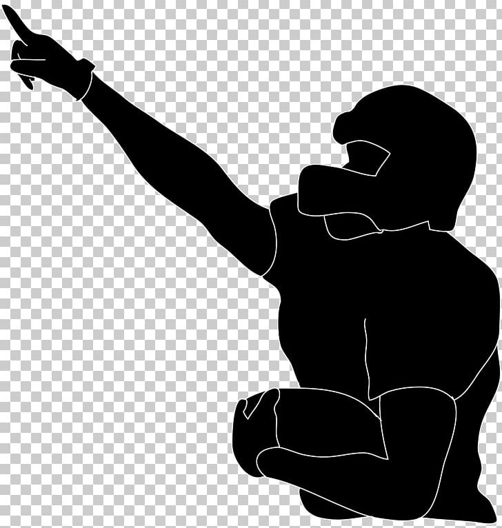 Silhouette American Football NFL PNG, Clipart, American Football, American Football Player, Angle, Arm, Black Free PNG Download