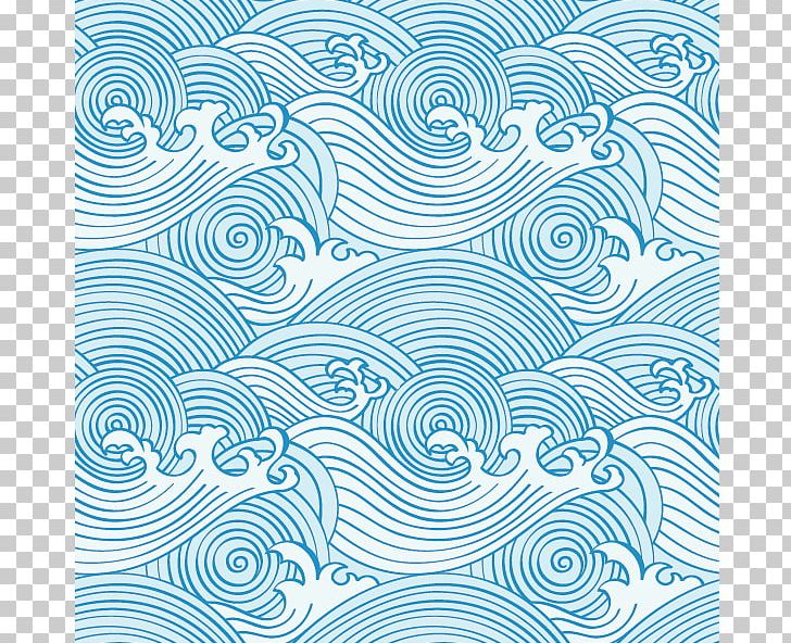 Wind Wave Ocean Pattern PNG, Clipart, Ad Elements, Area, Black And White, Blue, Circle Free PNG Download