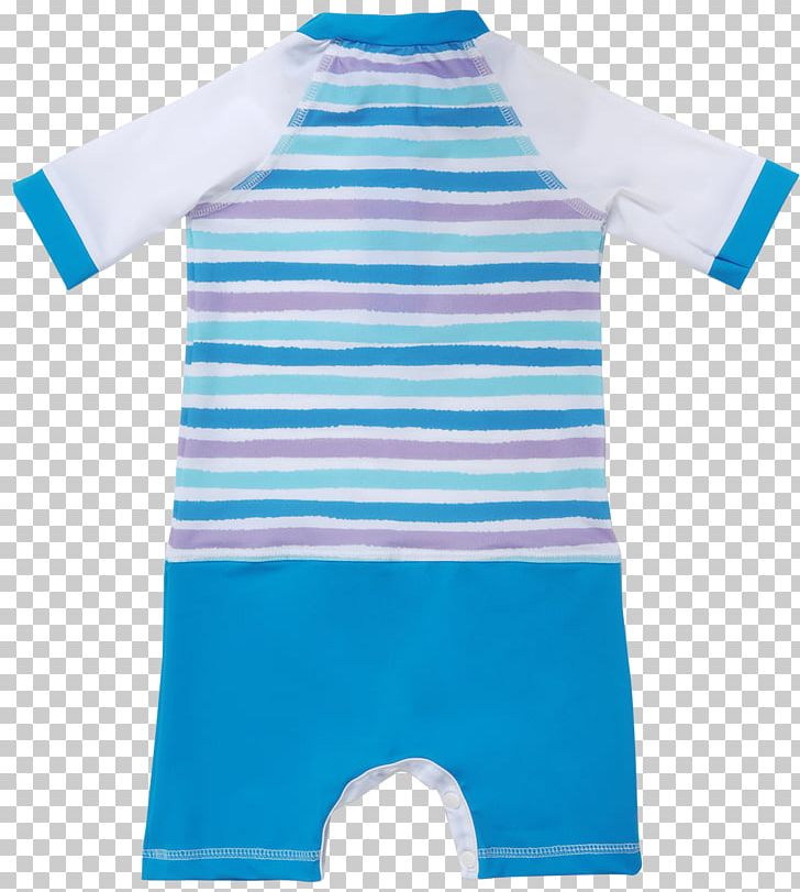 Slip T-shirt Sun Protective Clothing Sleeve PNG, Clipart, Aqua, Azure, Baby Toddler Onepieces, Blue, Bodysuit Free PNG Download