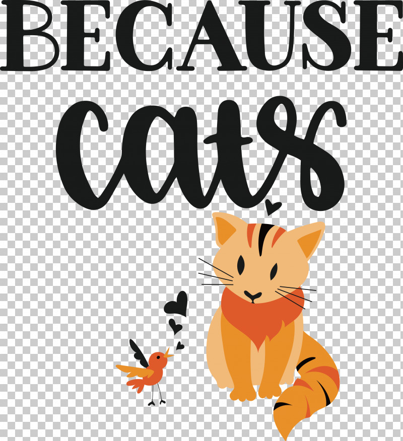 Because Cats PNG, Clipart, Cartoon, Cat, Dog, Kitten, Line Free PNG Download