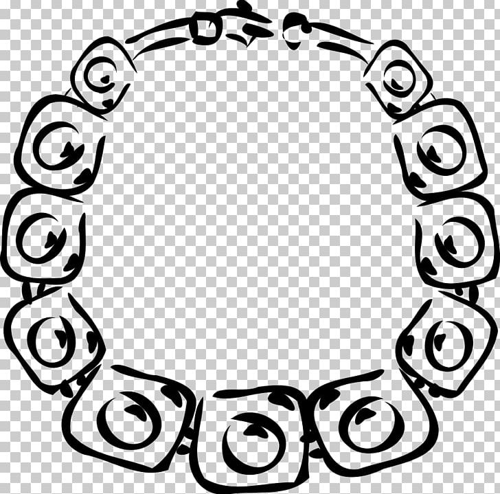 Necklace Earring Jewellery PNG, Clipart, Area, Black And White, Black Necklace Cliparts, Circle, Diamond Free PNG Download