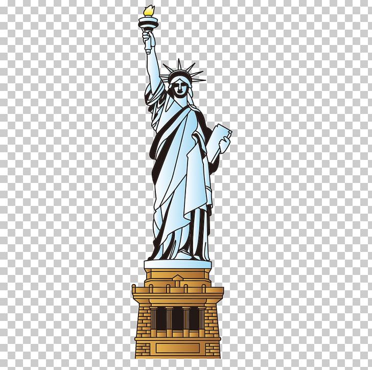 Statue Of Liberty Cartoon Landmark PNG, Clipart, Attractions, Buddha Statue, Cartoon, Encapsulated Postscript, Fashion Free PNG Download