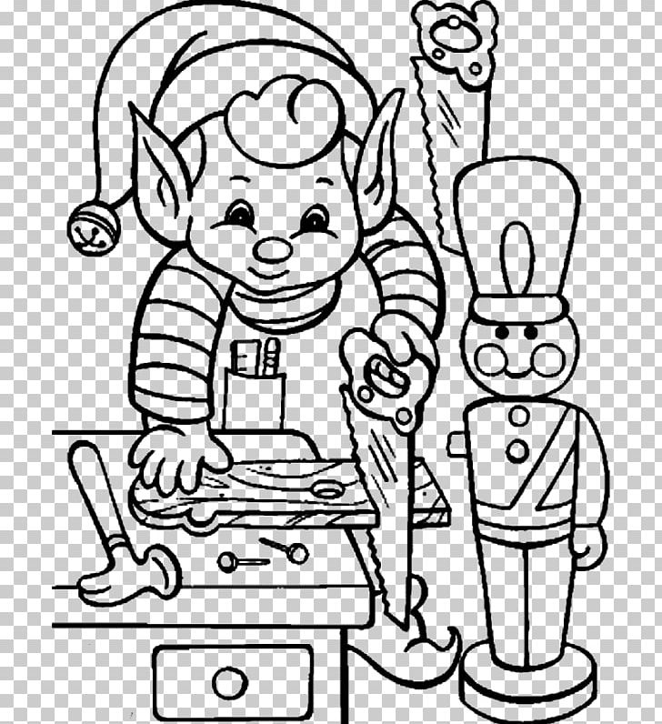 Christmas Elf Santa Claus The Elf On The Shelf Coloring Book PNG, Clipart, Adult, Area, Arm, Art, Cartoon Free PNG Download