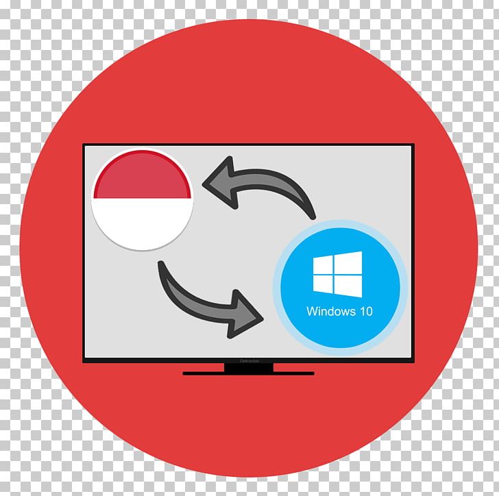 Language Interface Pack Indonesian Computer Icons Windows 10 PNG, Clipart, Area, Brand, Circle, Communication, Computer Icons Free PNG Download