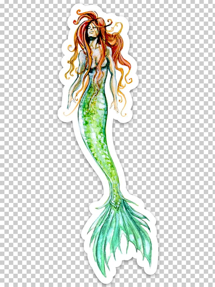 Sticker Finfolk Watercolor Painting Mermaid PNG, Clipart, Art, Artist, Artwork, Die Cutting, Fictional Character Free PNG Download