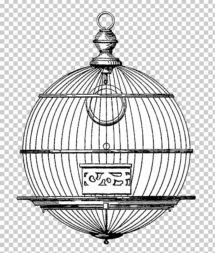 Birdcage Drawing PNG, Clipart, Animals, Art, Bird, Birdcage, Black And White Free PNG Download