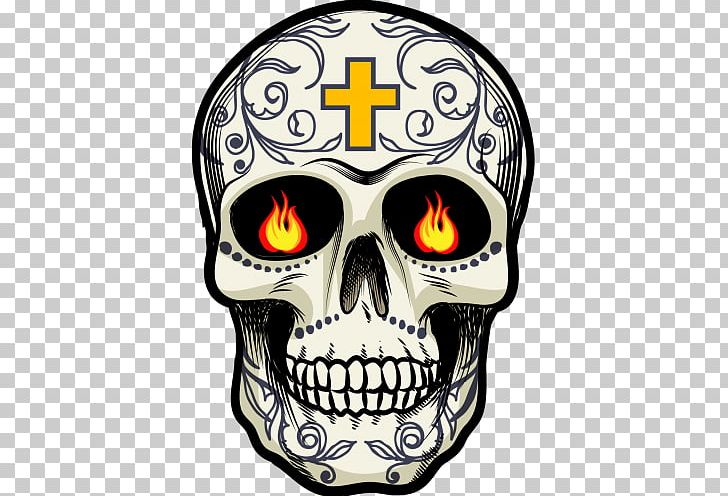 Calavera Mexican Cuisine Skull And Crossbones Drawing PNG, Clipart, Bone, Calavera, Day Of The Dead, Death, Depositphotos Free PNG Download