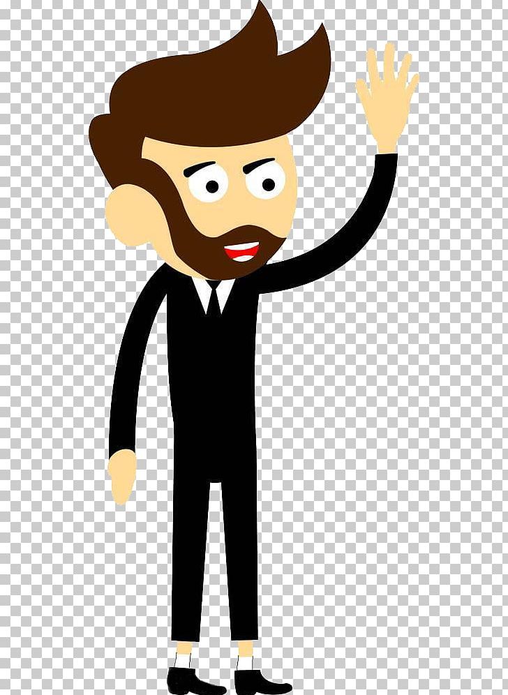 Cartoon Stock Illustration Illustration PNG, Clipart, Abstract Waves, Bearded, Bearded, Boy, Business Free PNG Download