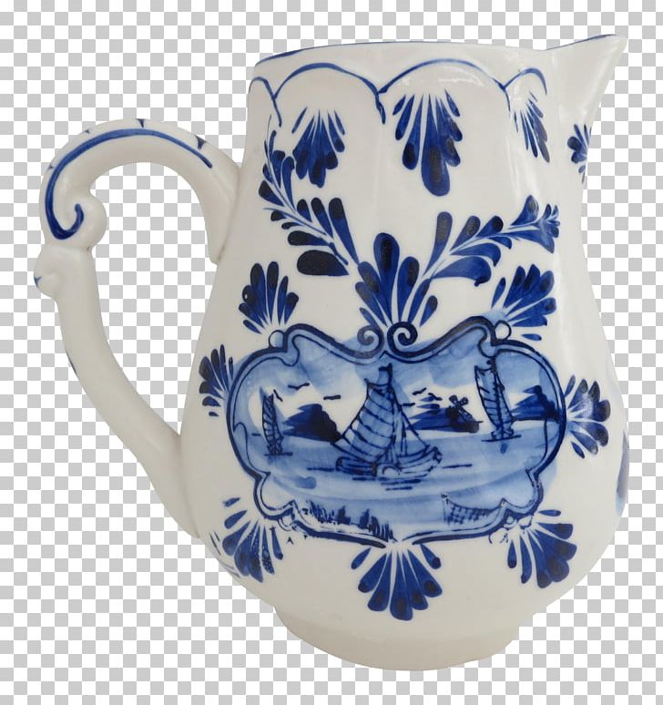 Jug Ceramic Blue And White Pottery Mug PNG, Clipart, Blue, Blue And White Porcelain, Blue And White Pottery, Blue White, Ceramic Free PNG Download
