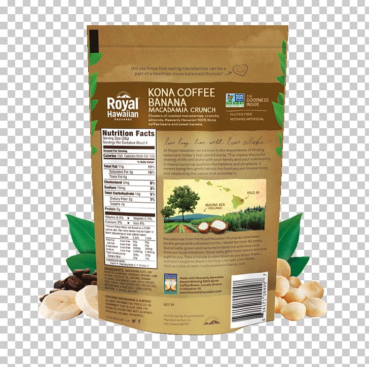 Kona Coffee Macadamia Kona District PNG, Clipart, Banana, Coffee, Flavor, Hawaii, Kailua Free PNG Download