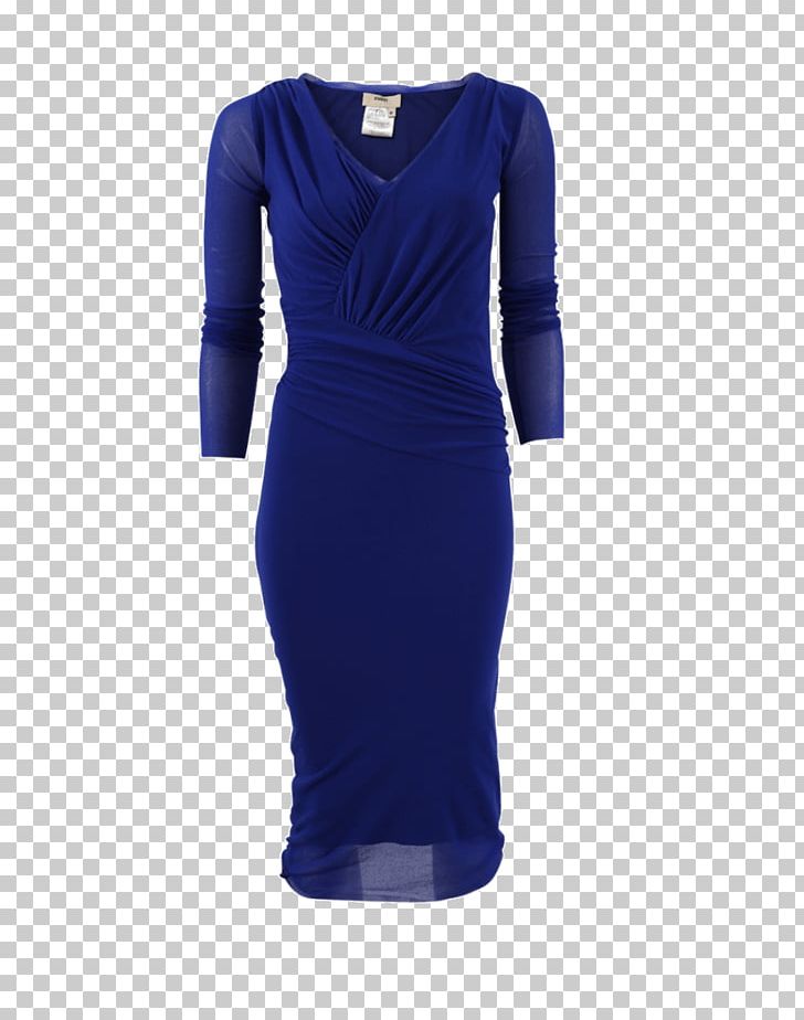 Blue Dress Sleeve Polo Neck Skirt PNG, Clipart, Blue, Clothing, Cobalt Blue, Cocktail Dress, Day Dress Free PNG Download
