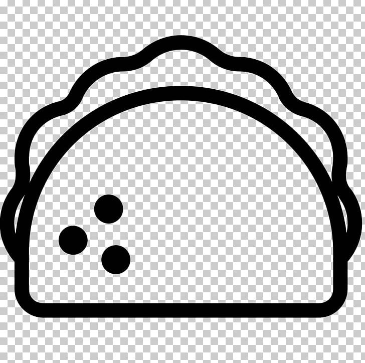Taco Fast Food Computer Icons Quesadilla PNG, Clipart, Area, Black, Black And White, Bread, Computer Icons Free PNG Download