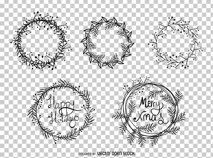 Christmas Wreath Drawing Illustration PNG, Clipart, Christmas Decoration, Christmas Frame, Christmas Lights, Design, Festive Elements Free PNG Download