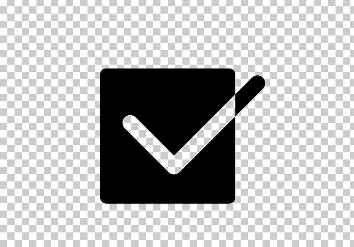 Checkbox Check Mark Computer Icons PNG, Clipart, Angle, Black, Box, Box Icon, Brand Free PNG Download