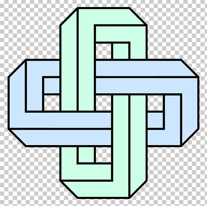 Penrose Triangle Rectangle PNG, Clipart, Angle, Area, Impossible Object, Line, Parallelogram Free PNG Download