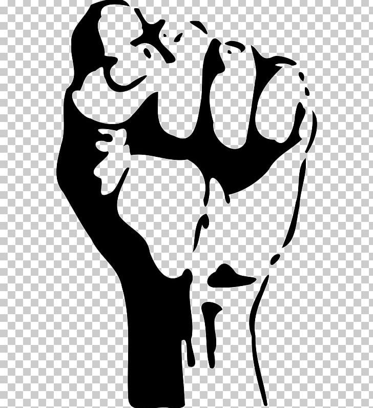 Raised Fist PNG, Clipart, Artwork, Black, Black And White, Download, Drawing Free PNG Download