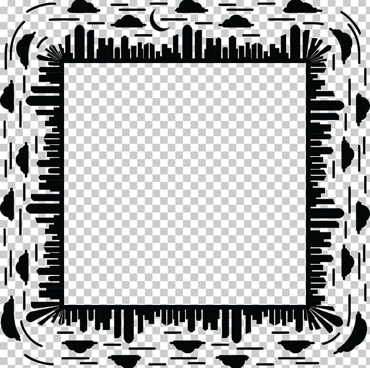 Frames Black And White Skyline Borders And Frames PNG, Clipart, Area, Black, Black And White, Borders And Frames, Brand Free PNG Download