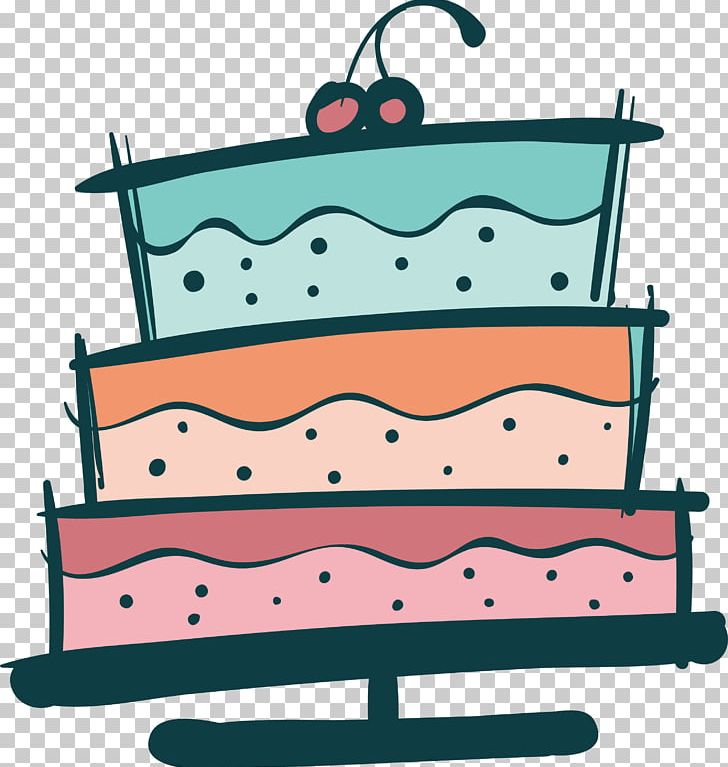 Hand Painted Three Layer Cake PNG, Clipart, Birthday Cake, Cake, Cakes, Cartoon Cake, Clip Art Free PNG Download