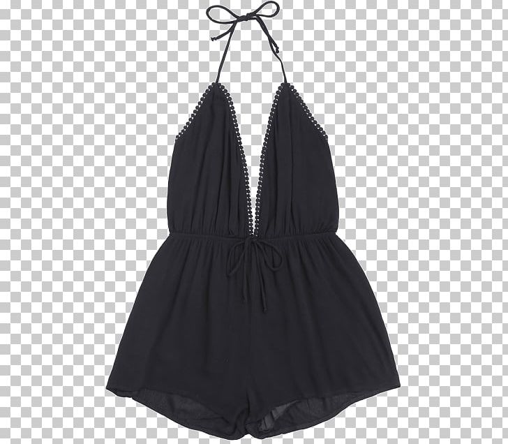 Little Black Dress Romper Suit Beach Tube Top PNG, Clipart, Bathing, Beach, Bikini, Black, Clothing Free PNG Download