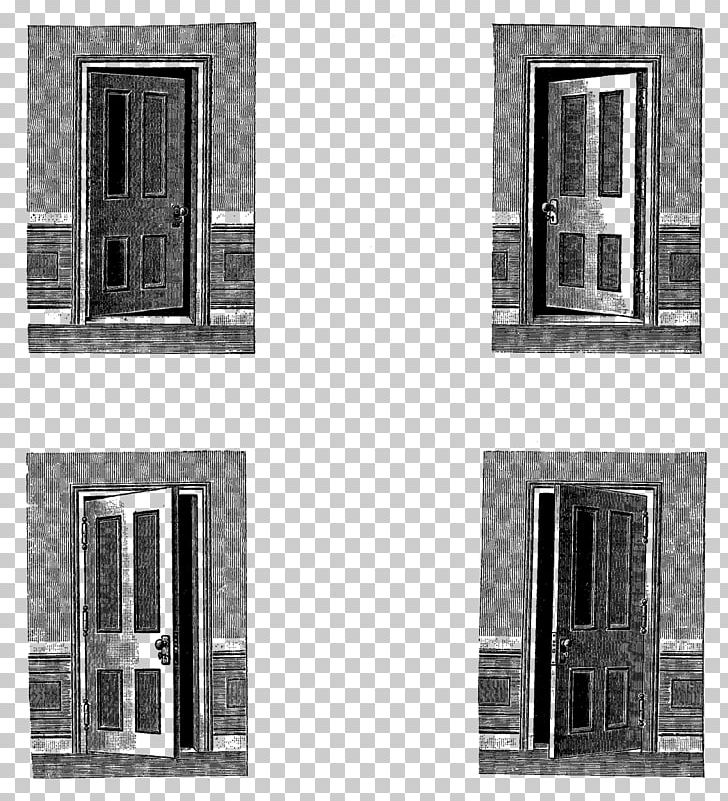 Window Door Building PNG, Clipart, Angle, Antique, Architecture, Black And White, Building Free PNG Download