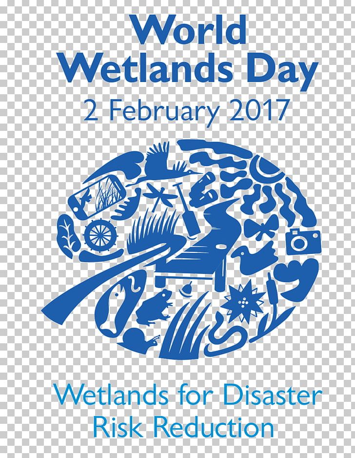 World Wetlands Day Ramsar Convention Ecohydrology Wetland Conservation PNG, Clipart, 2 February, 2018, Area, Black And White, Blue Free PNG Download