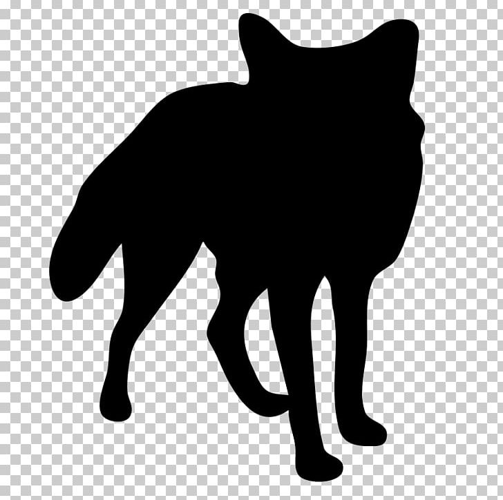 Silhouette Fox PNG, Clipart, Animals, Animation, Art, Black, Black And White Free PNG Download