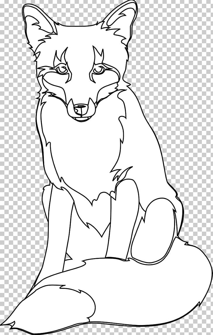 Red Fox Drawing Line Art PNG, Clipart, Animals, Art, Artwork, Black And White, Carnivoran Free PNG Download
