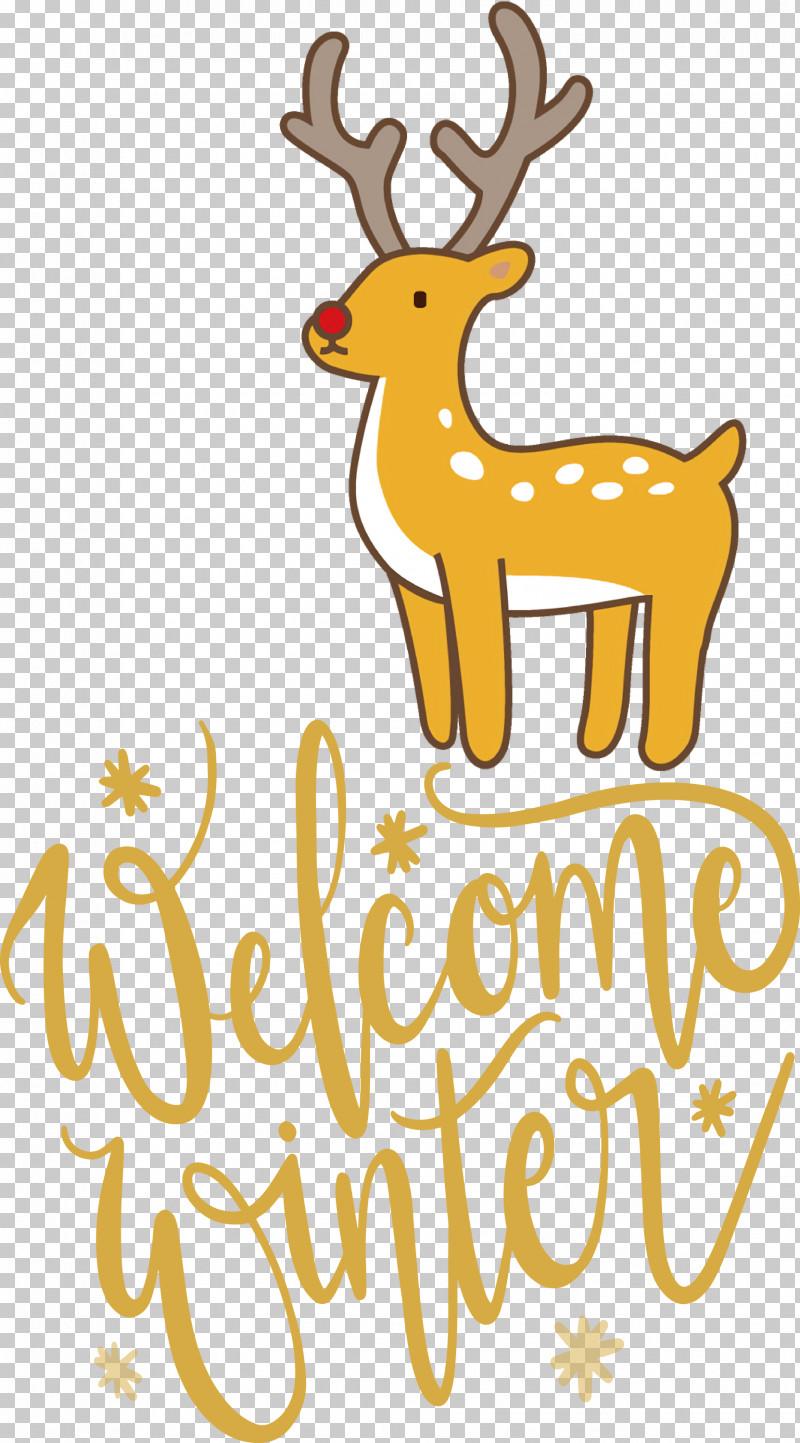 Welcome Winter PNG, Clipart, Animal Figurine, Biology, Deer, Geometry, Line Free PNG Download