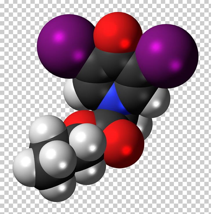 Propyliodone Space-filling Model Gadopentetic Acid Molecule Sphere PNG, Clipart, 1930s, Balloon, Brand, Chemical Industry, Circle Free PNG Download