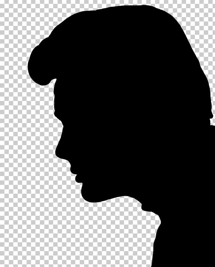 Silhouette Female PNG, Clipart, Animals, Black, Black And White, Face, Female Free PNG Download