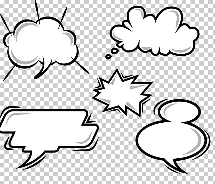 Comics Speech Balloon Cartoon PNG, Clipart, Black And White, Blocking, Book, Clip Art, Cloud Free PNG Download