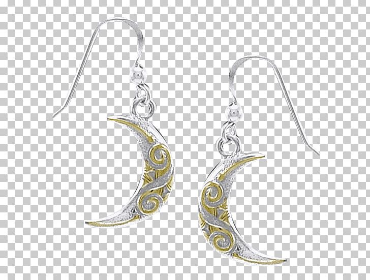 Earring Body Jewellery Moon Silver PNG, Clipart, Body Jewellery, Body Jewelry, Com, Crescent, Dark Knight Armoury Free PNG Download