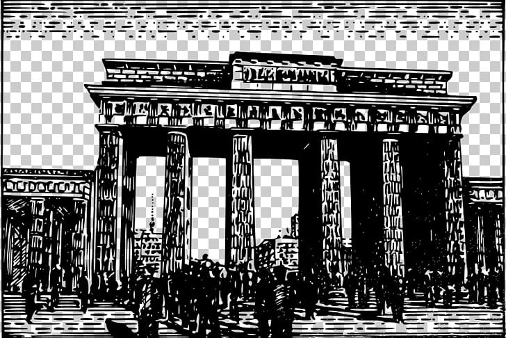Brandenburg Gate East Germany: A Country Study PNG, Clipart, Arch, Architecture, Berlin, Black And White, Book Free PNG Download