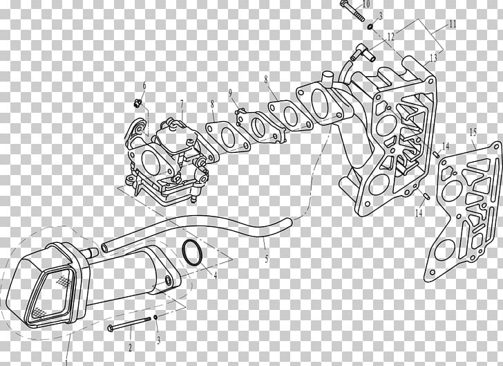 Tohatsu Outboard Motor Engine Cylinder Block Car PNG, Clipart, Angle, Artwork, Automotive Design, Auto Part, Black And White Free PNG Download