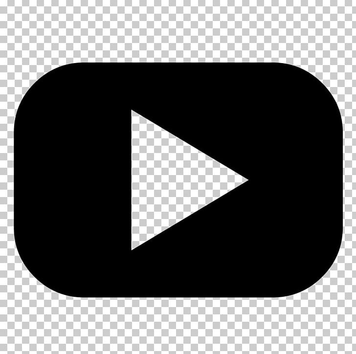 YouTube Computer Icons PNG, Clipart, Angle, Black, Black And White, Brand, Button Free PNG Download